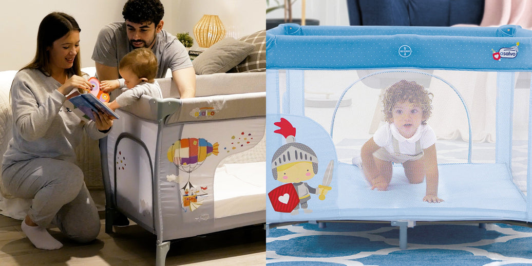 ¿Cuna de viaje rectangular o parque cuadrado? Te ayudamos a decidirte
