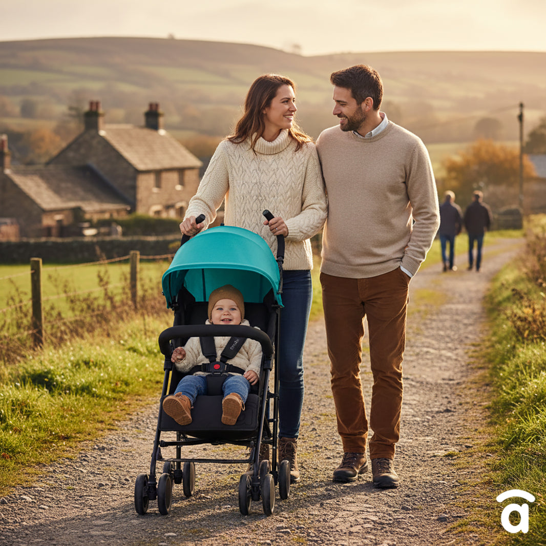 Tokyo Green Stroller