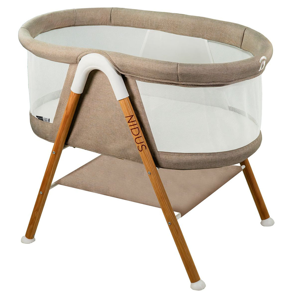 Nidus Beige Mini Crib