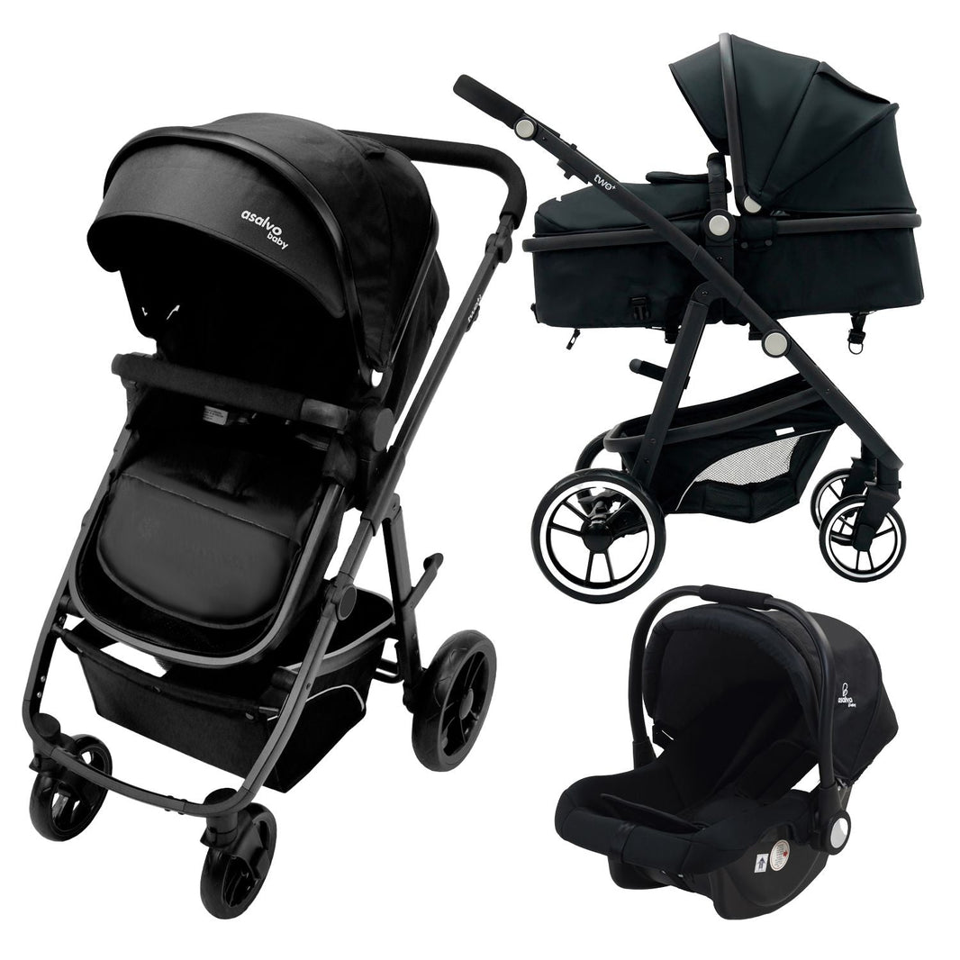 Convertible Trio Two+ 2 Black