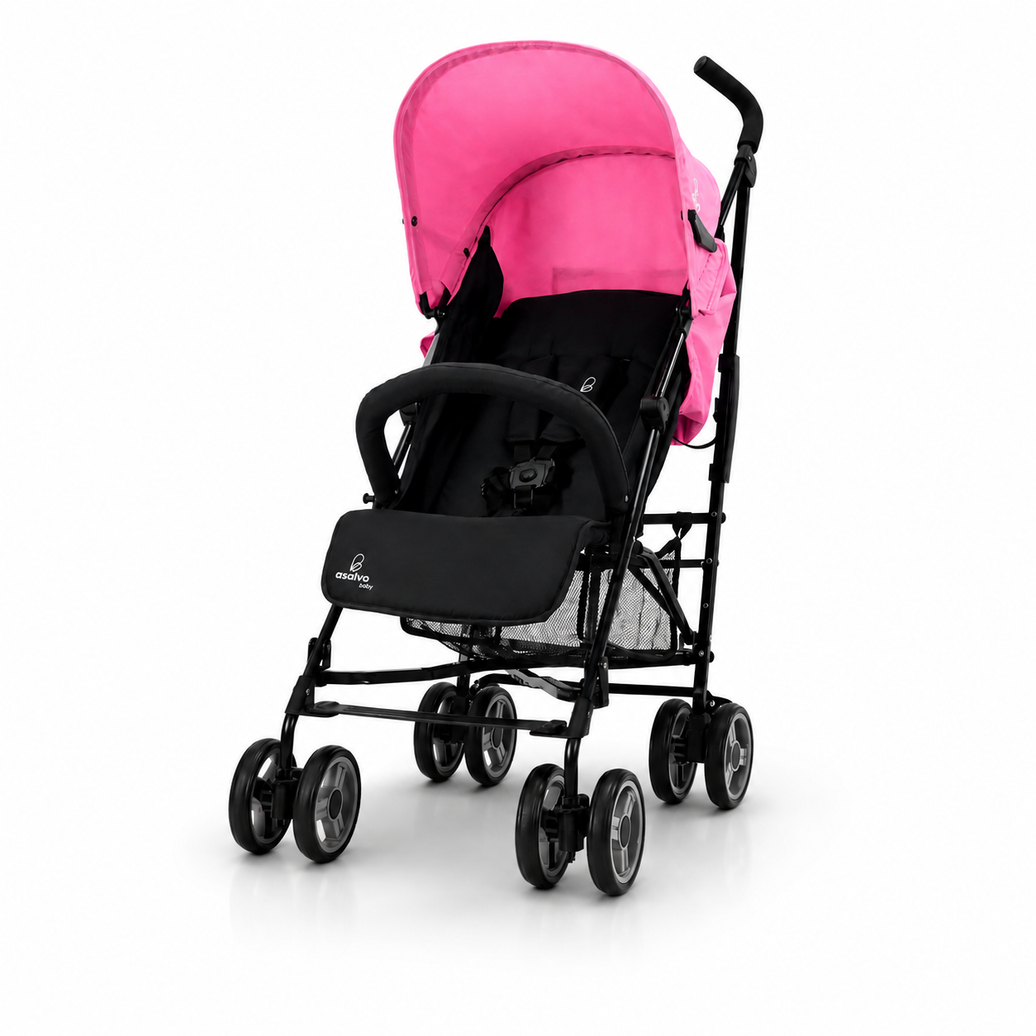 Trotter Plus Stroller Pink-Black
