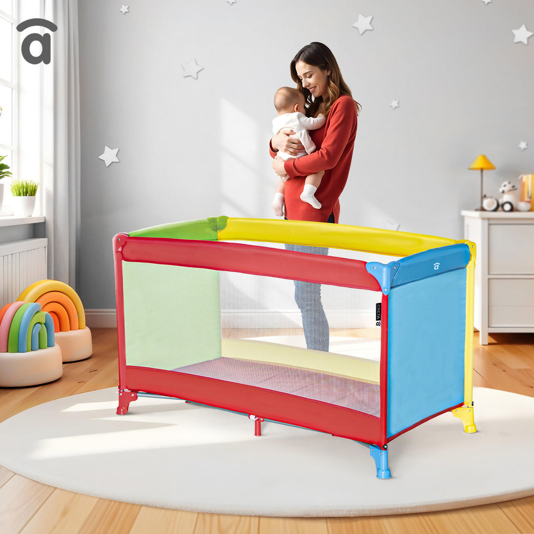 Parcheesi Crete travel cot