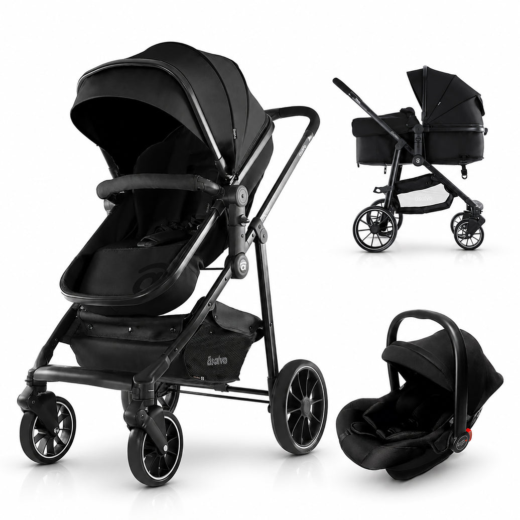 Dubai Convertible Trio 2 Black