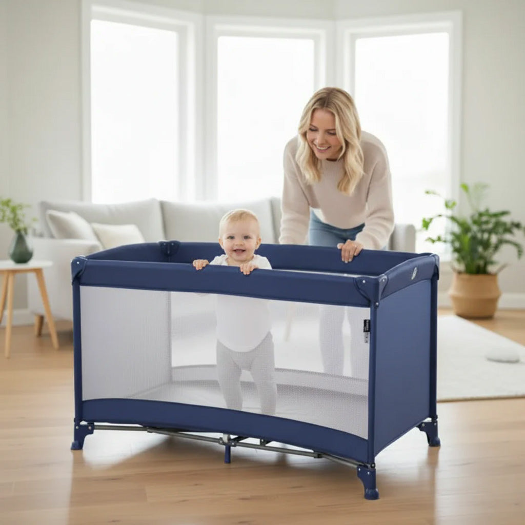 Crete marine travel cot