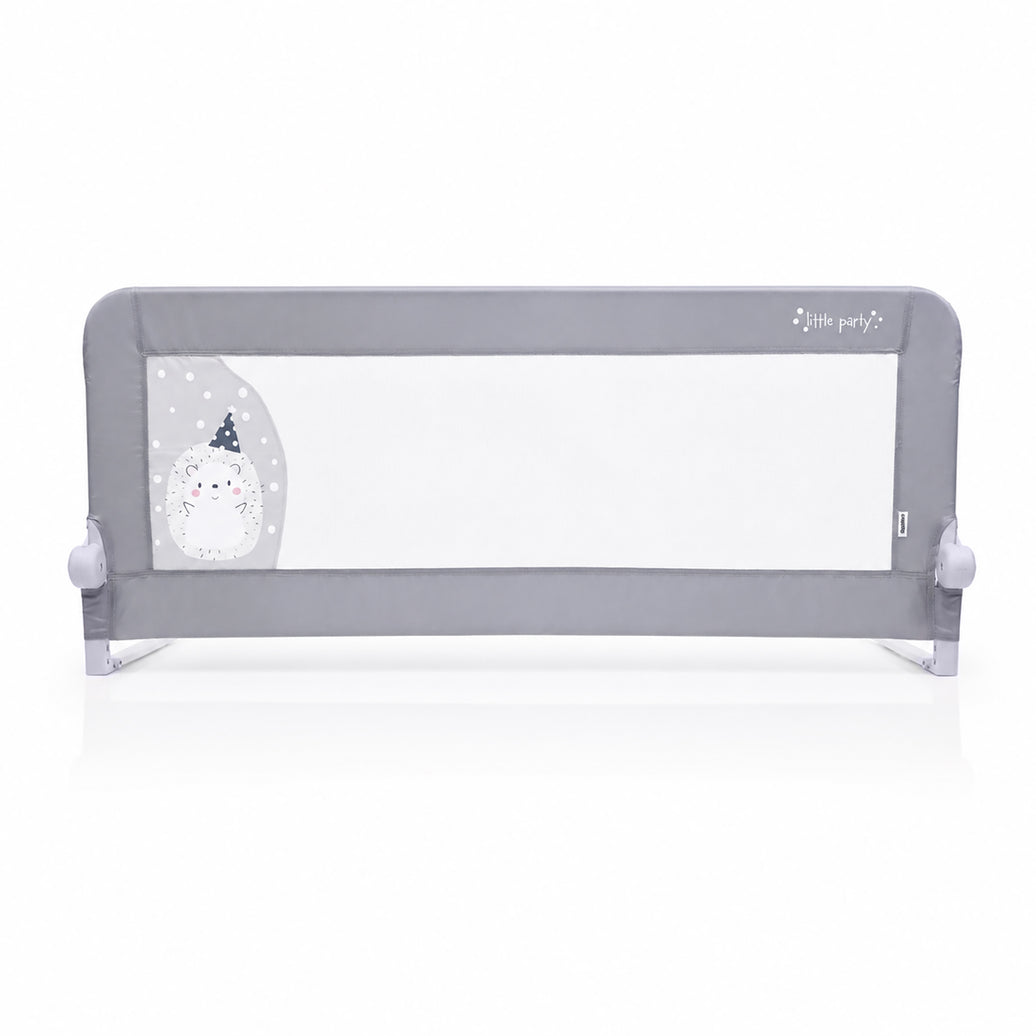2-in-1 150cm bed rail for trundle or standard beds - Grey Hedgehog