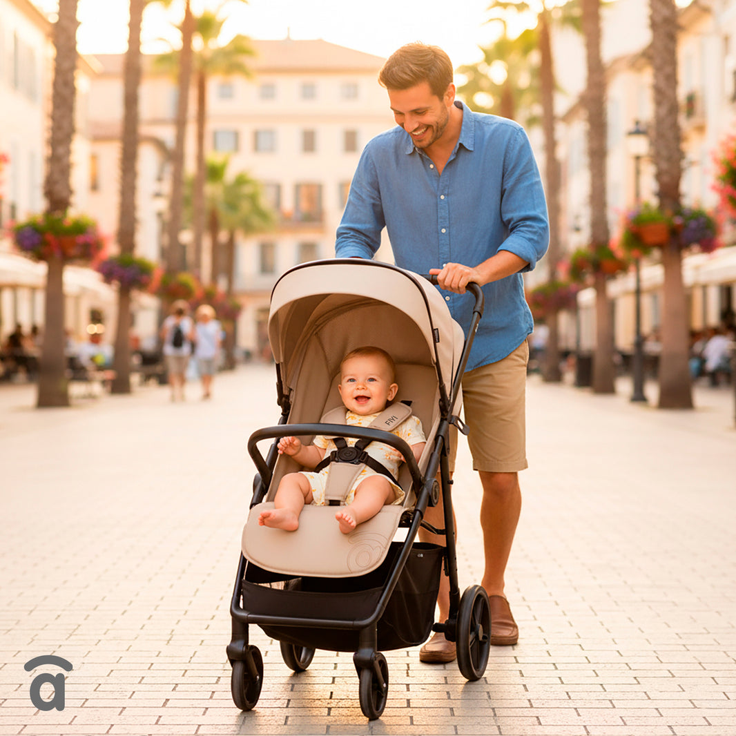 Beige Fiji stroller