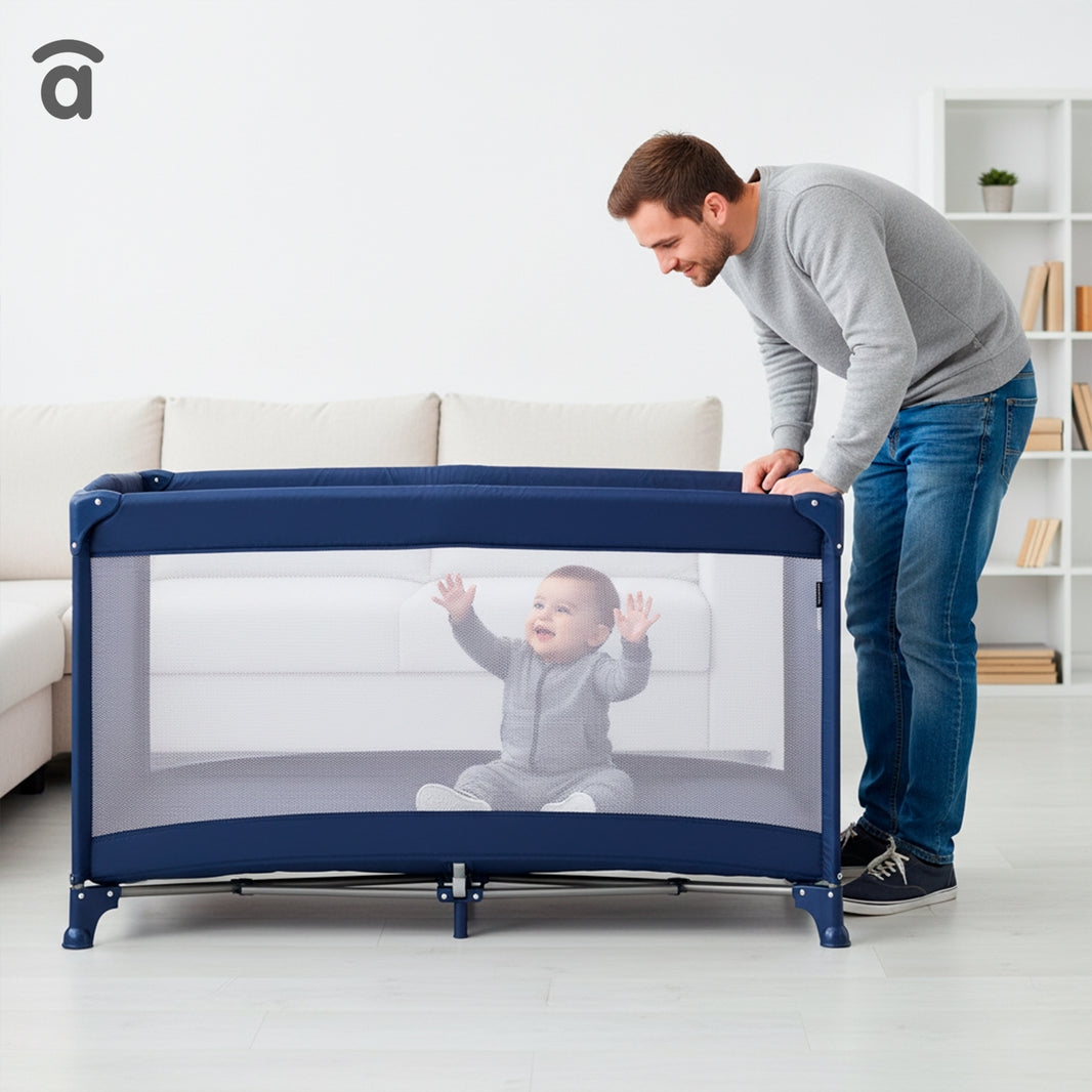 Crete marine travel cot