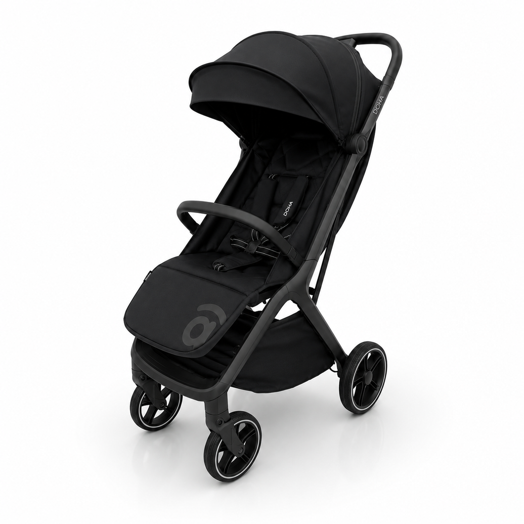 Doha black stroller