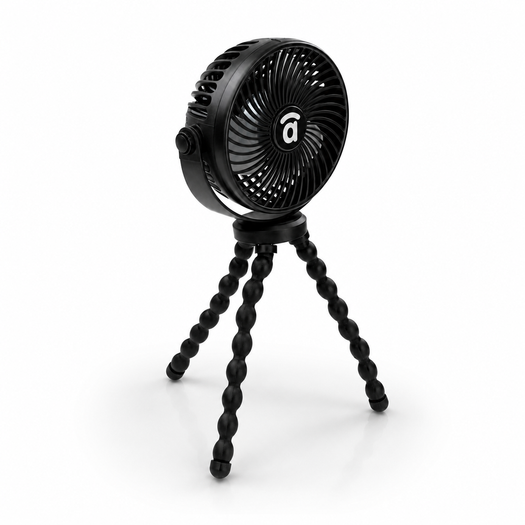 Ventilador Portátil Recargable para silla de paseo y auto