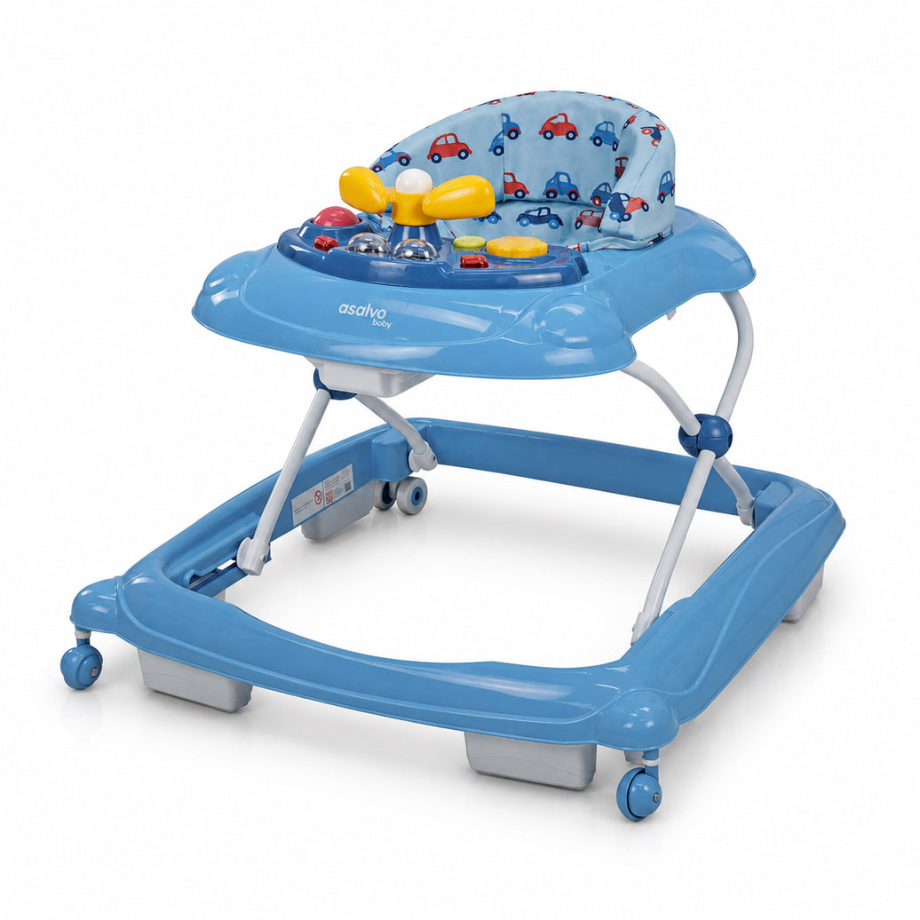 Blue Car Diver Walker