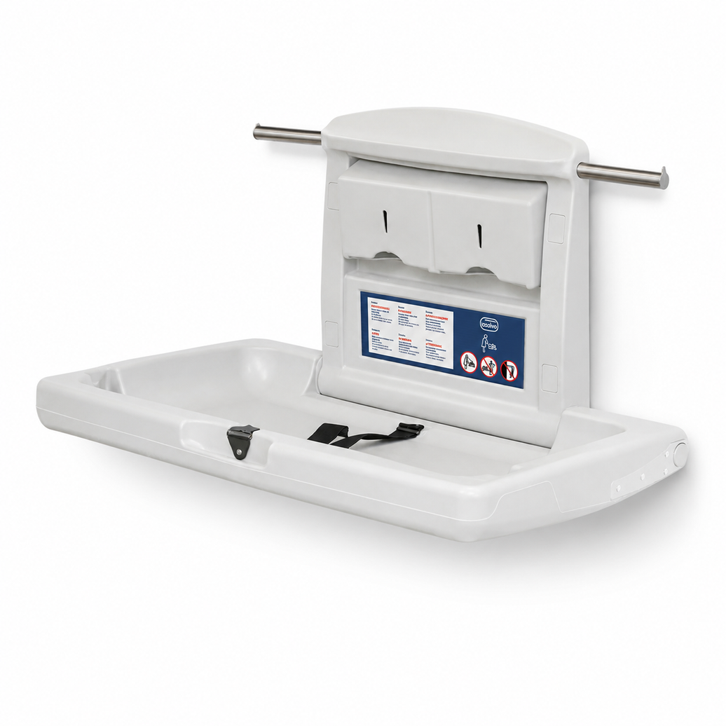 Care wall changing table