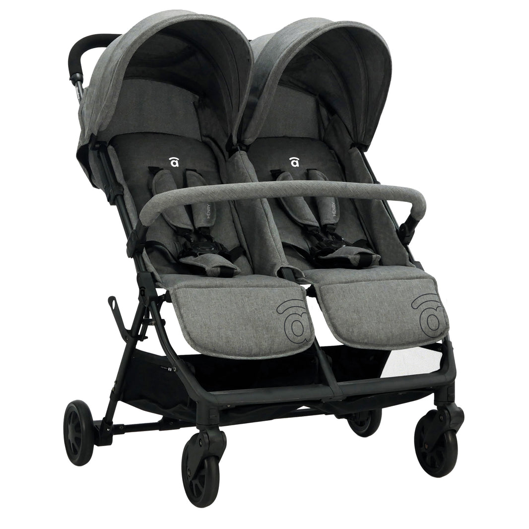 Henry Gray Double Stroller