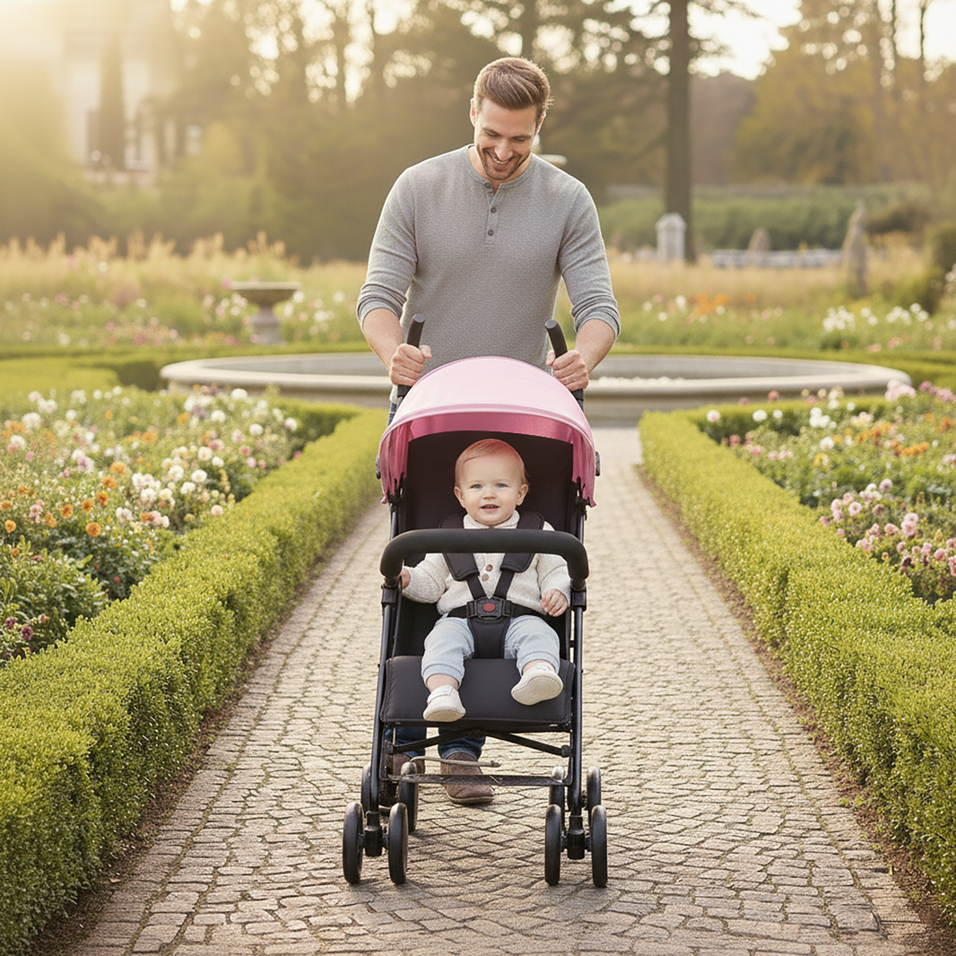 Tokyo Pink stroller