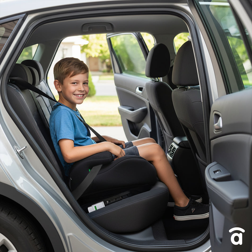 Gray Alzafix I-Size Car Seat