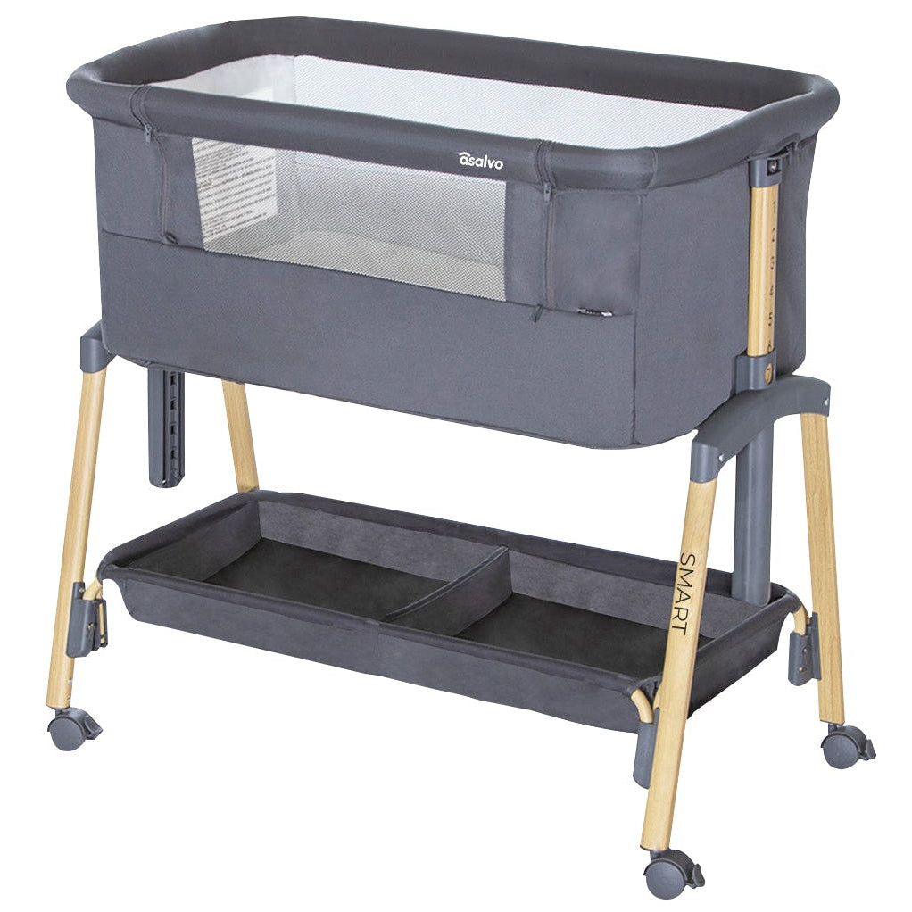 Smart co-sleeping mini crib