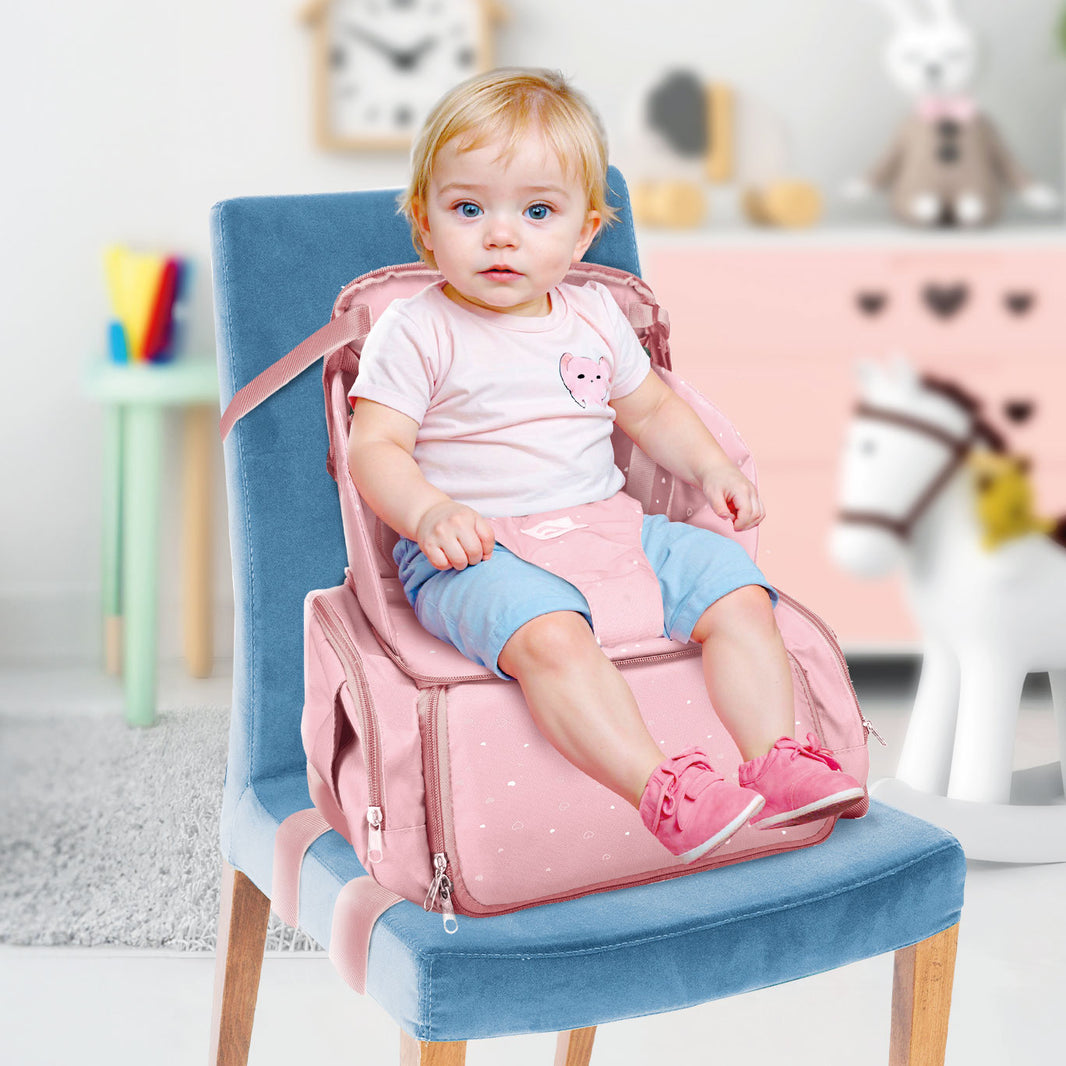 Travel Highchair - Pink Sushi Bag