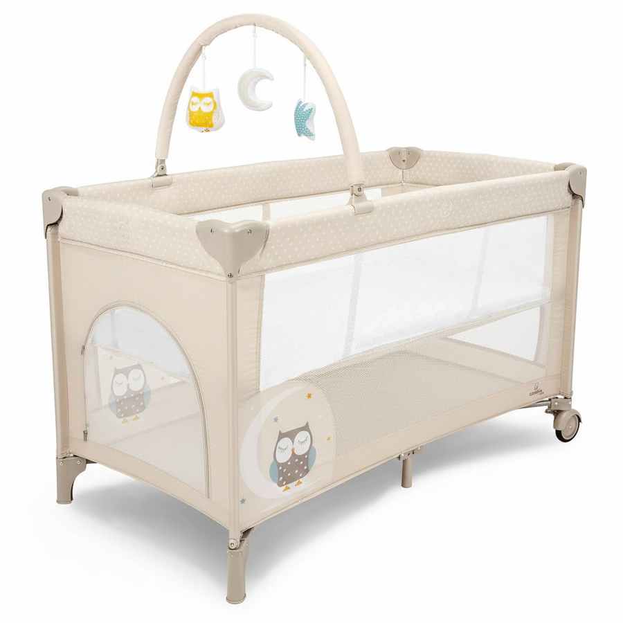 Complet Duo Owl Travel Crib