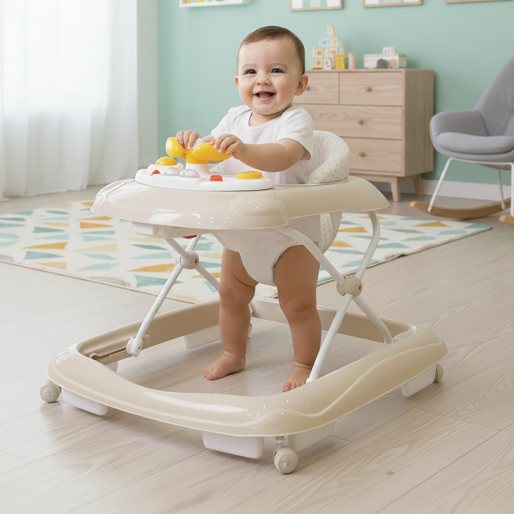 Beige Stars Diver Walker