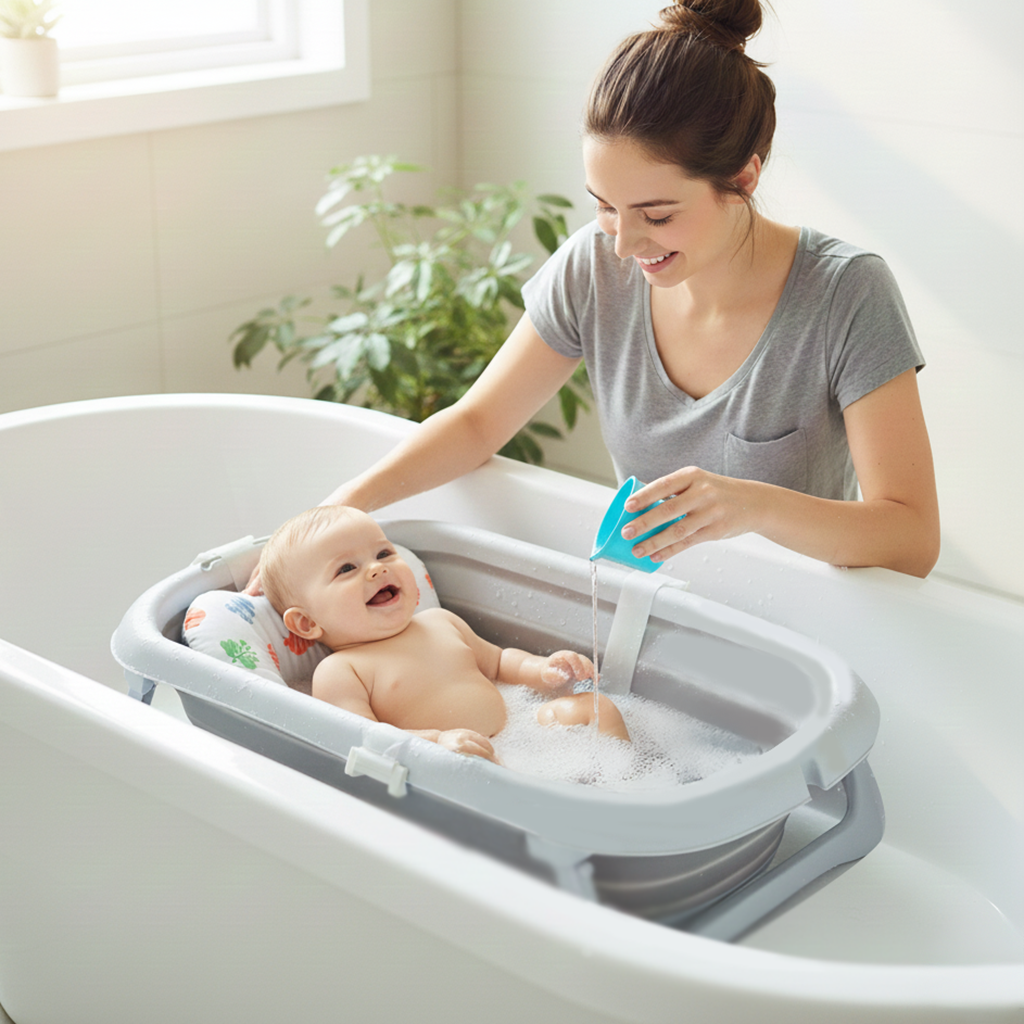 Lucca bathtub with reducer