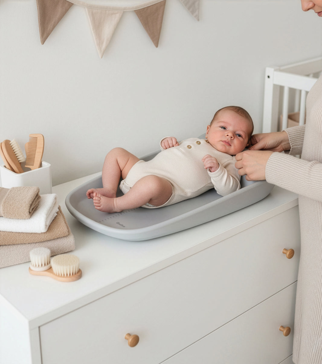 Nory Grey Changing Pad
