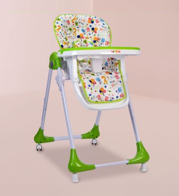 High Chair with Wheels Jungle