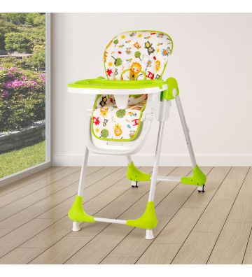 High Chair with Wheels Animals