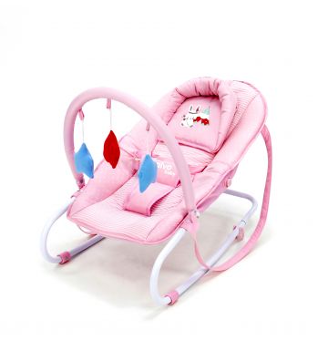 Rede de bebê rosa Tippi Bunny