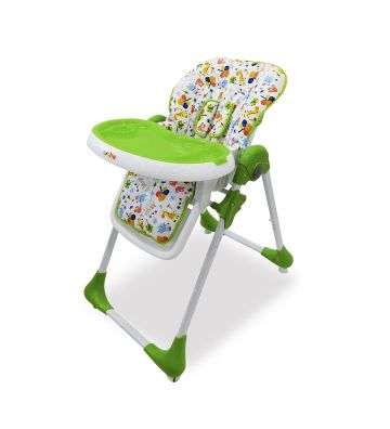 HIGH CHAIR WITH WHEELS JUNGLE