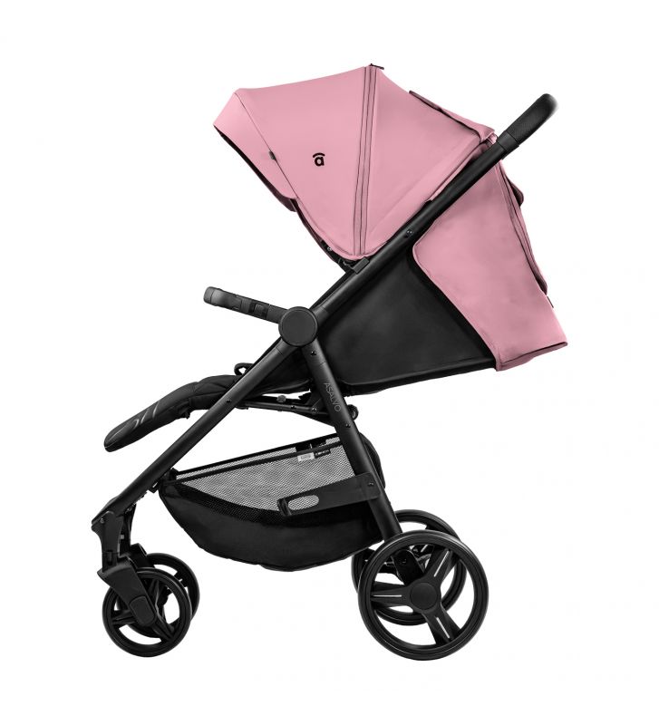 Mochila polipiel rosa para el carro o silla de paseo
