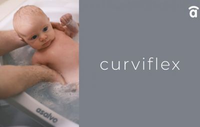 CURVIFLEX. La bañera perfecta para el bebé.