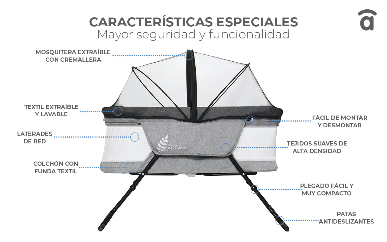 Banner 1 de Trip Natura folding mini crib