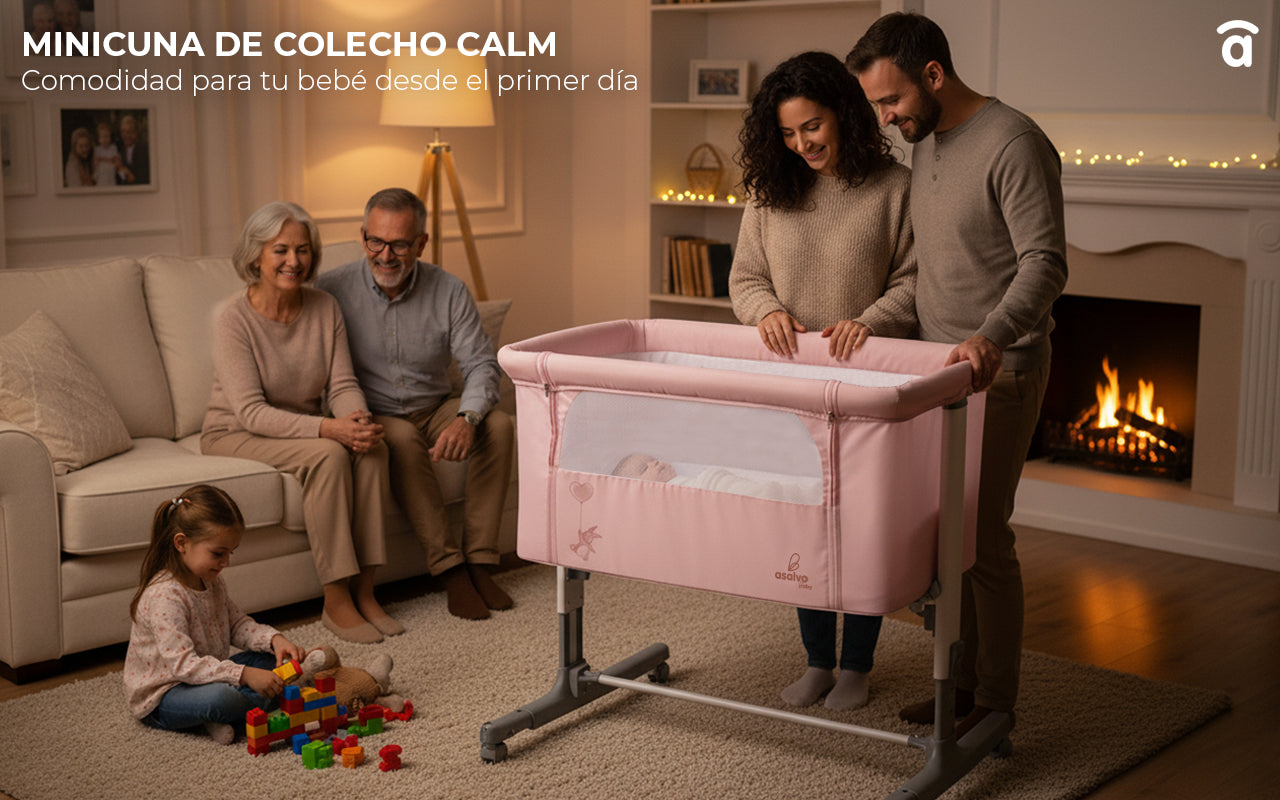 Banner 2 de Calm Gray Co-Sleeping Mini Crib