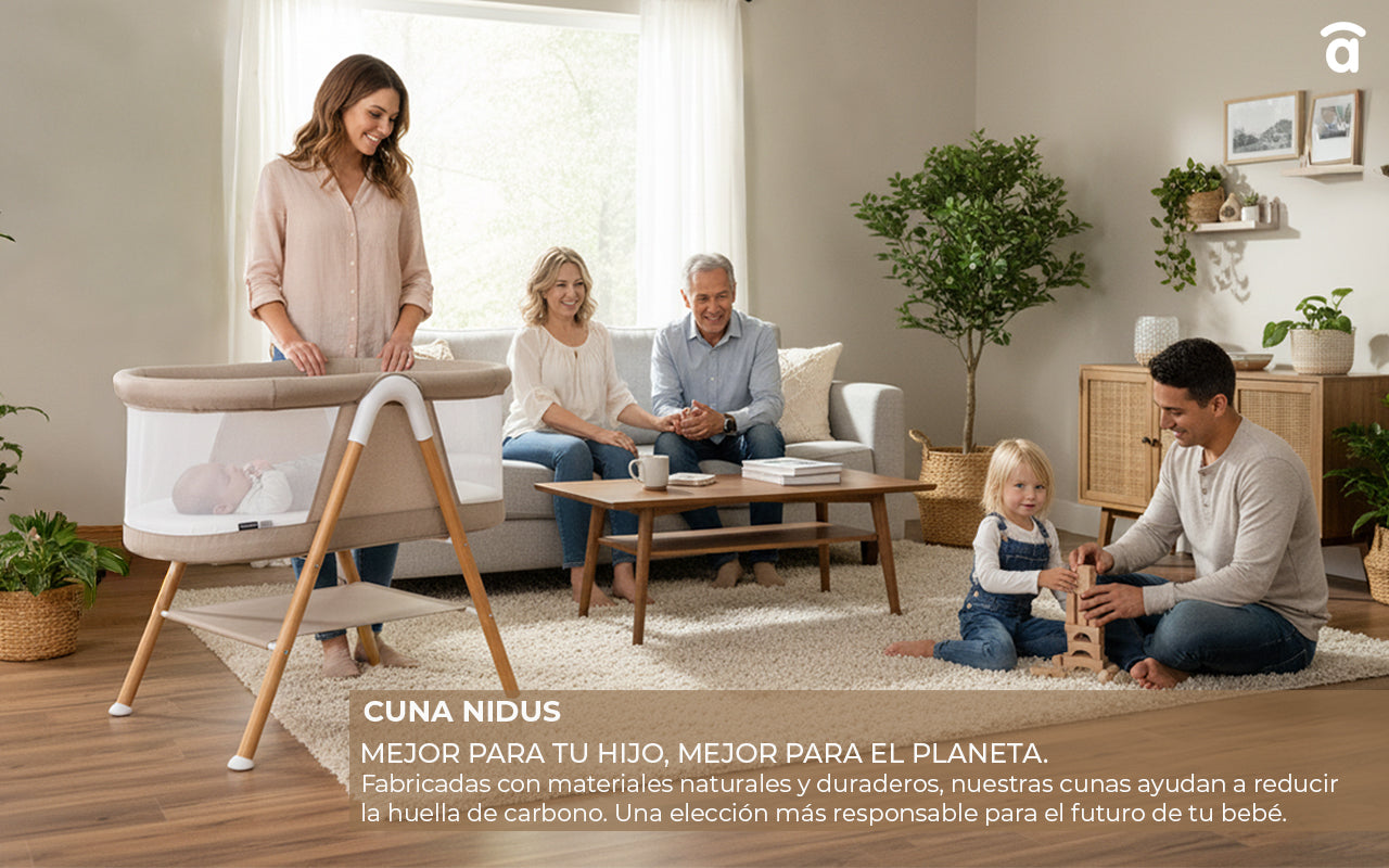 Banner 3 de Nidus Beige Mini Crib