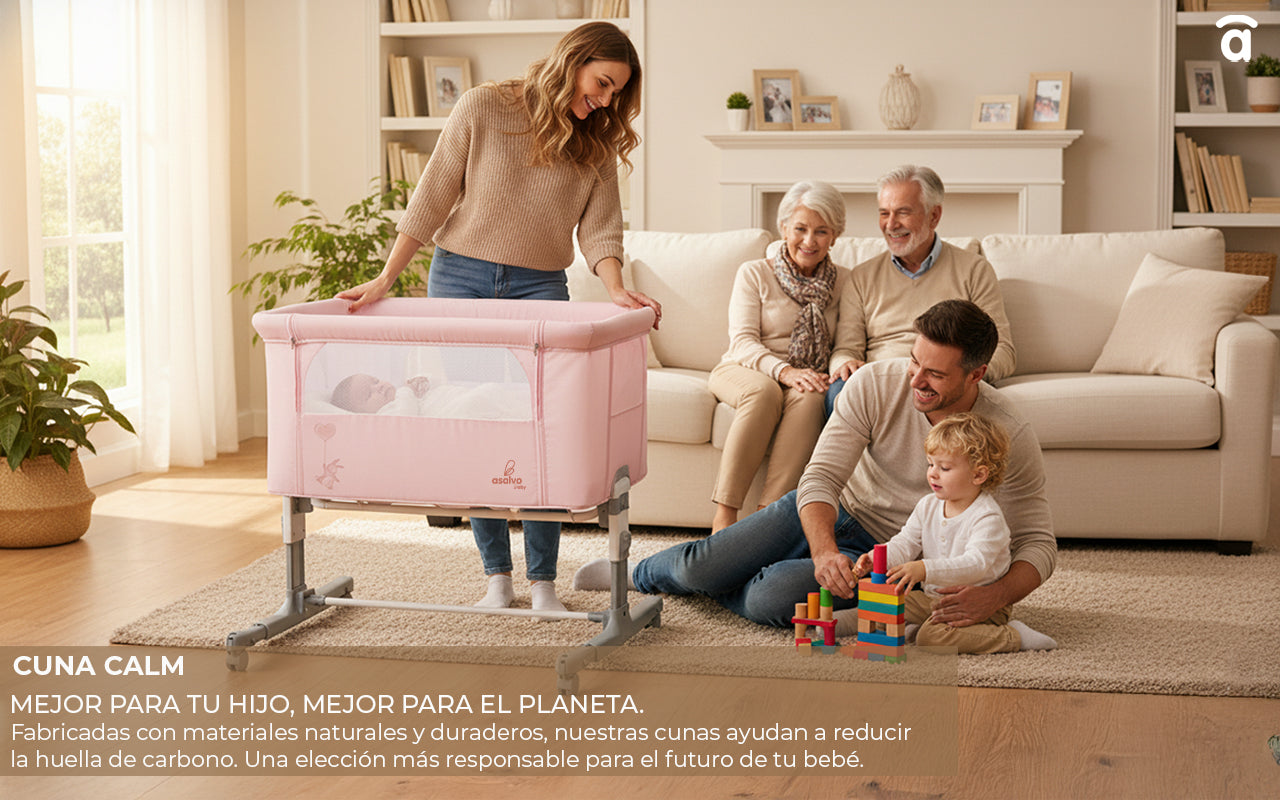 Banner 3 de Calm Gray Co-Sleeping Mini Crib