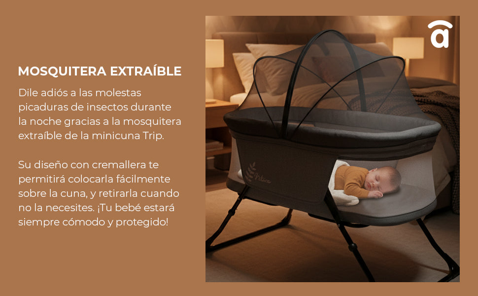Banner 4 de Trip Natura folding mini crib