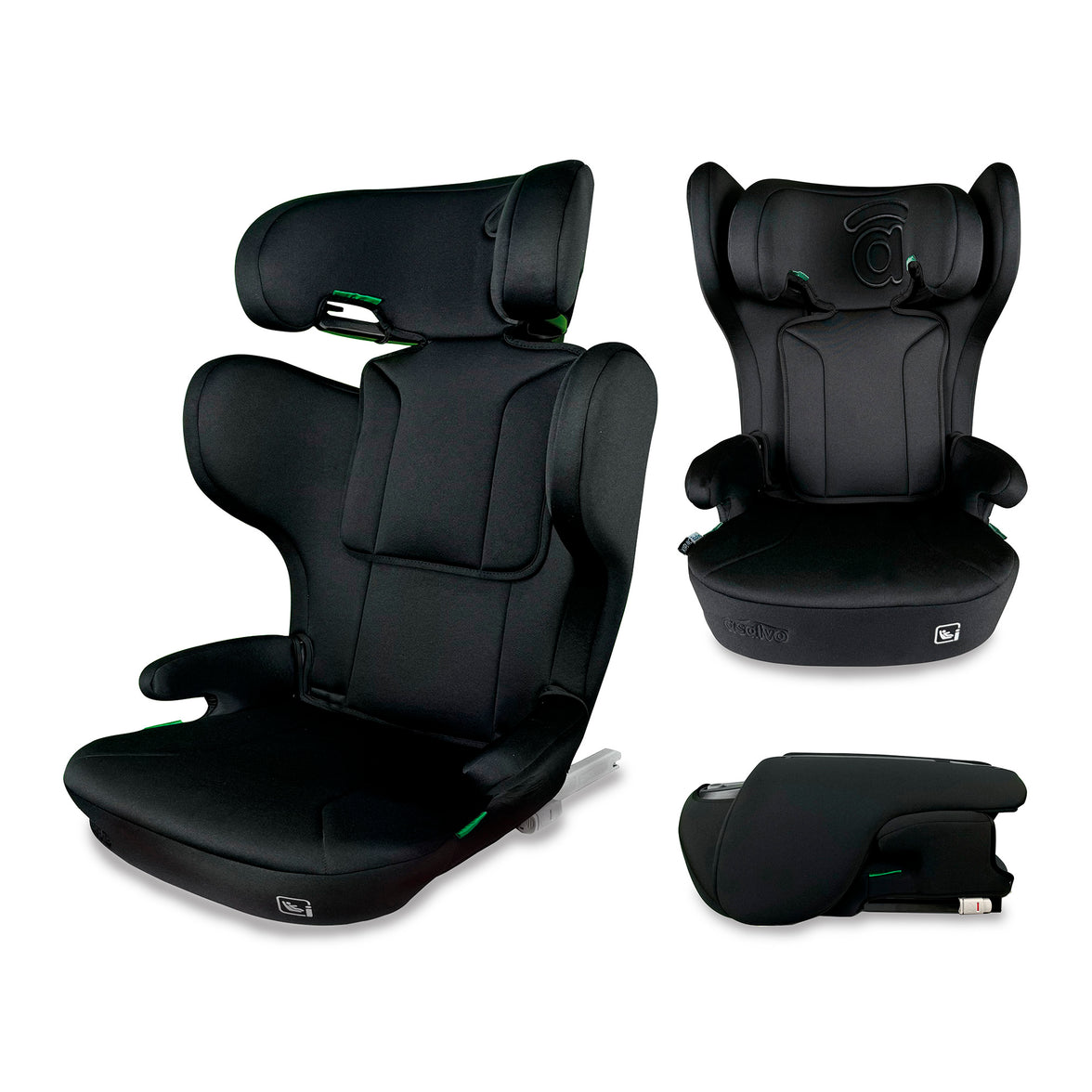 Kipling black car seat