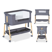 Smart co-sleeping mini crib