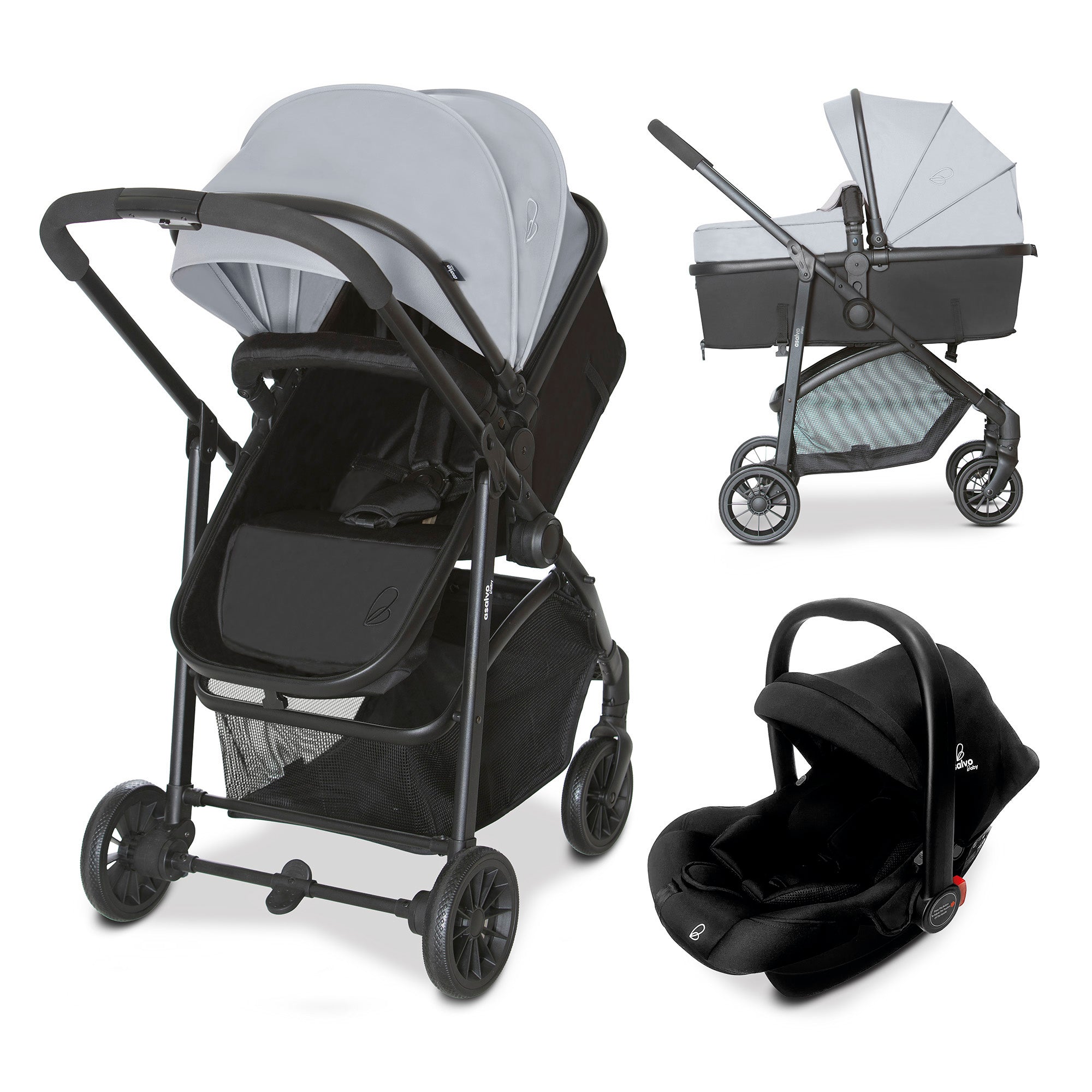 Gray Biarritz Convertible Trio