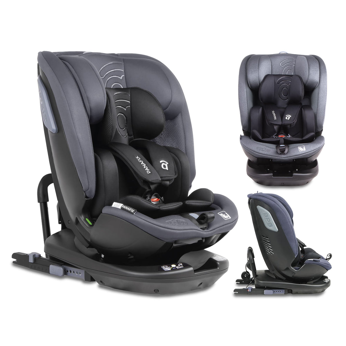 Panafix Gray Car Seat