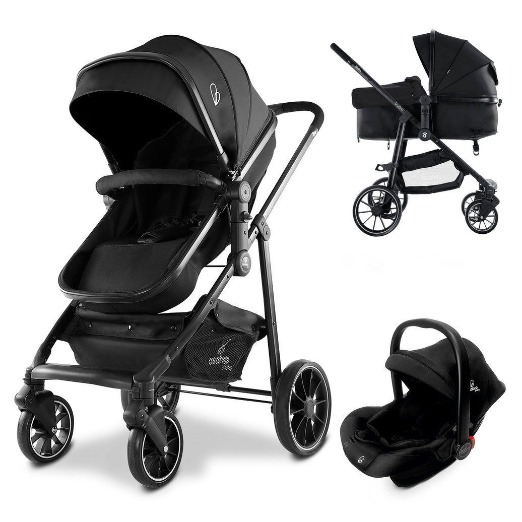 Dubai Convertible Trio 2 Black