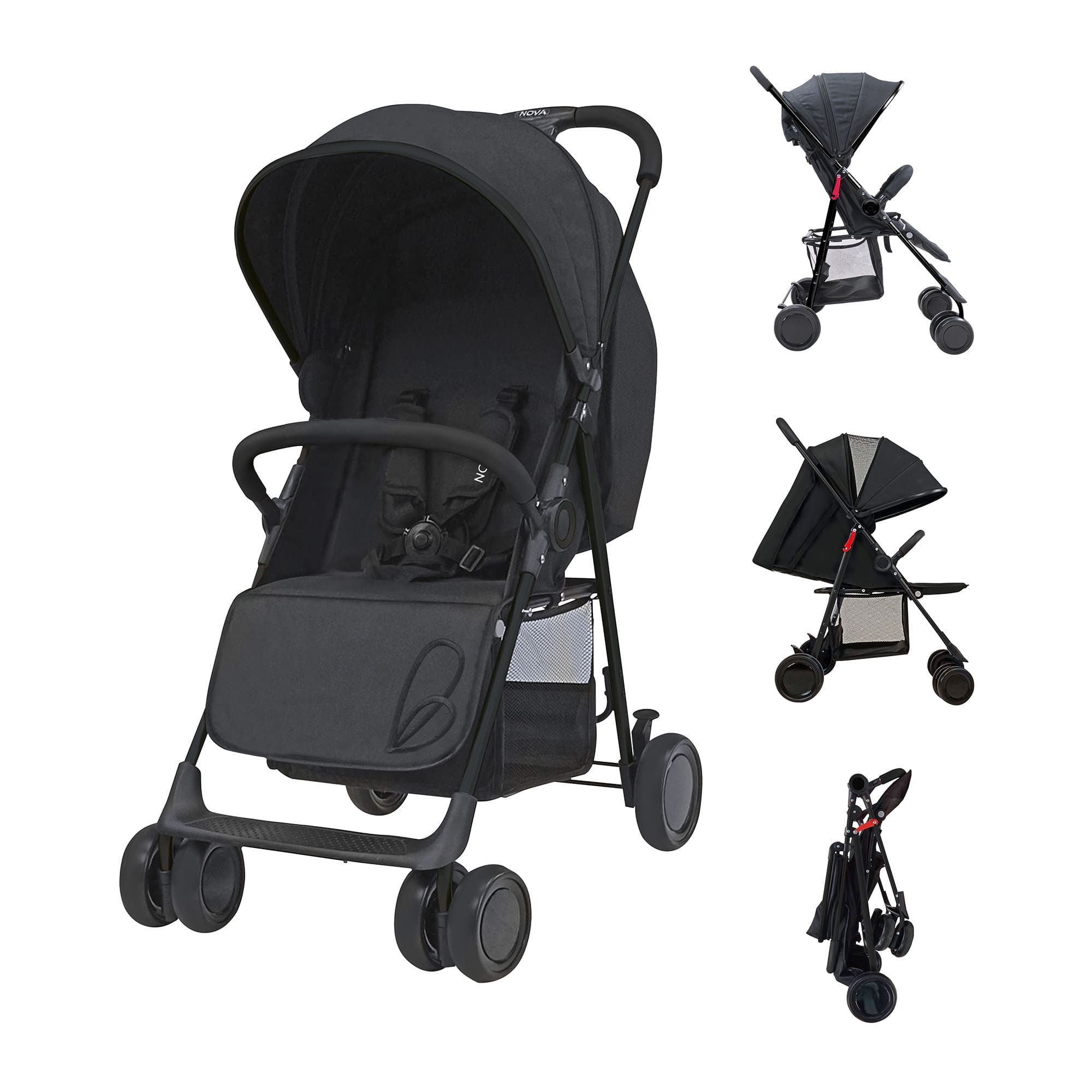 Black nova stroller