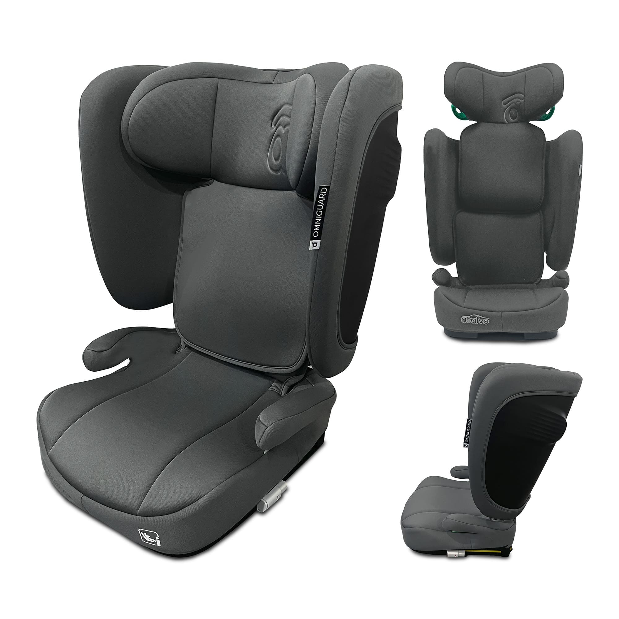 Siège d'auto gris Omniguard