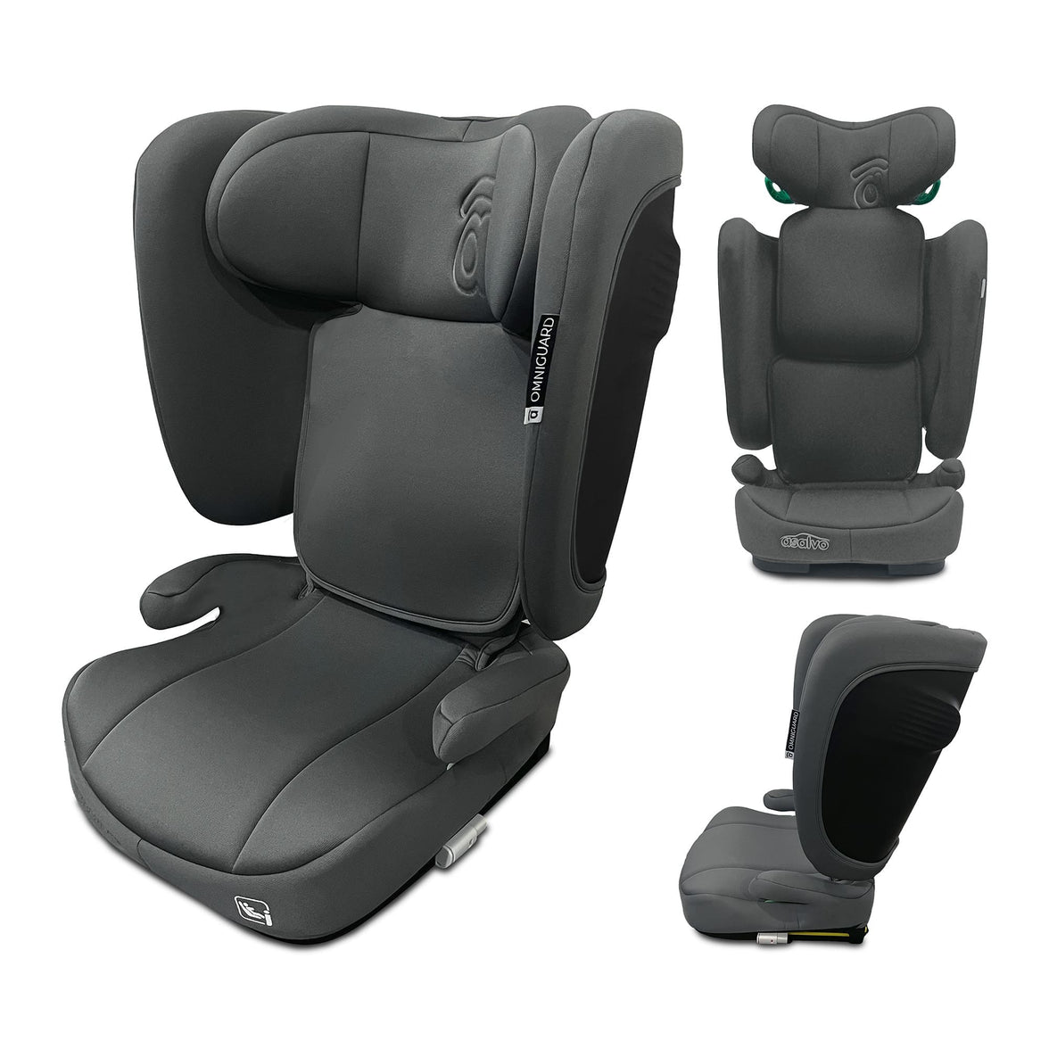 Siège d'auto gris Omniguard