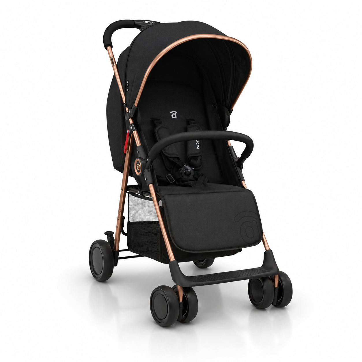 Carrinho de passeio nova dourada
