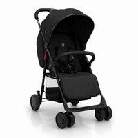 Carrinho de passeio preto nova