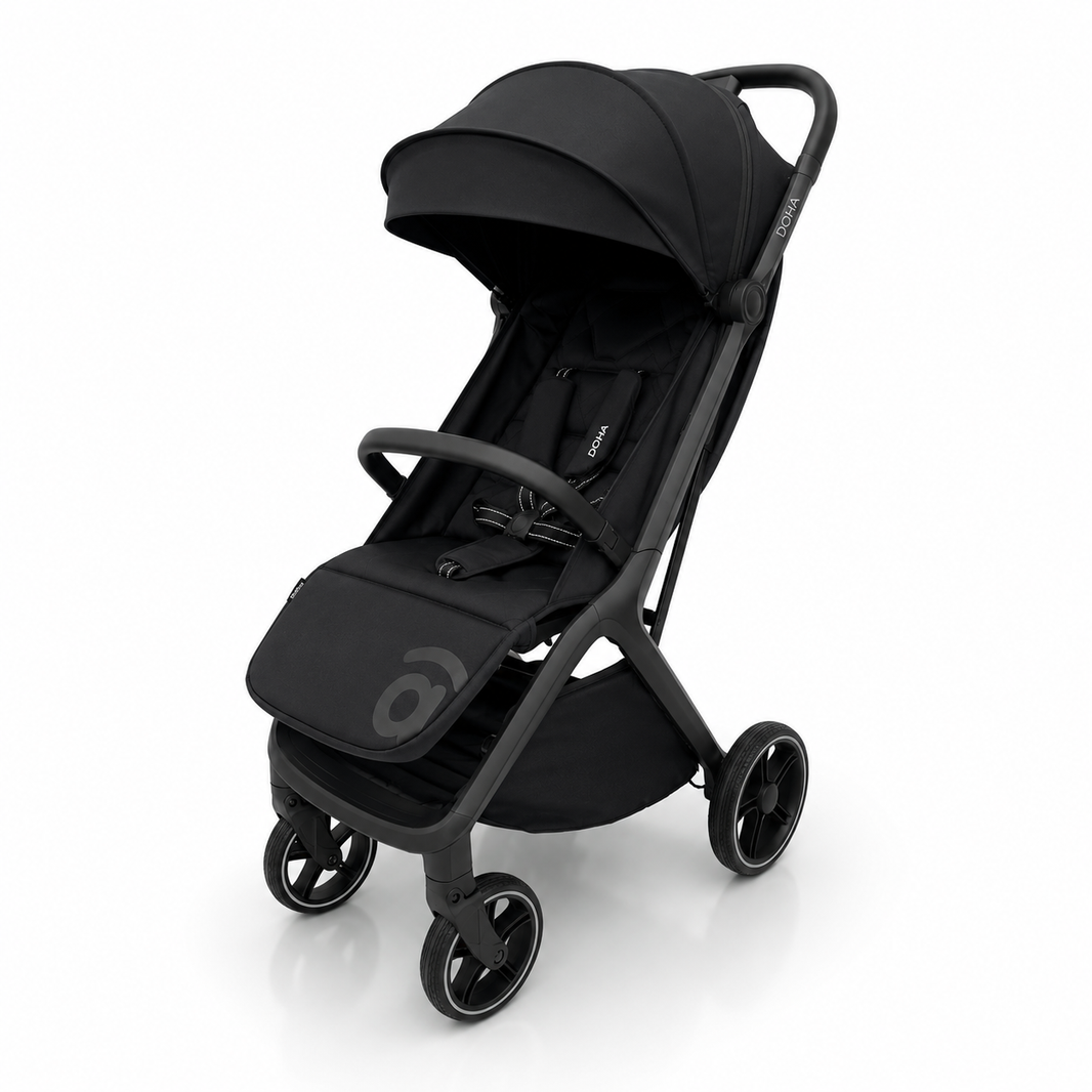 Poussette Doha noire