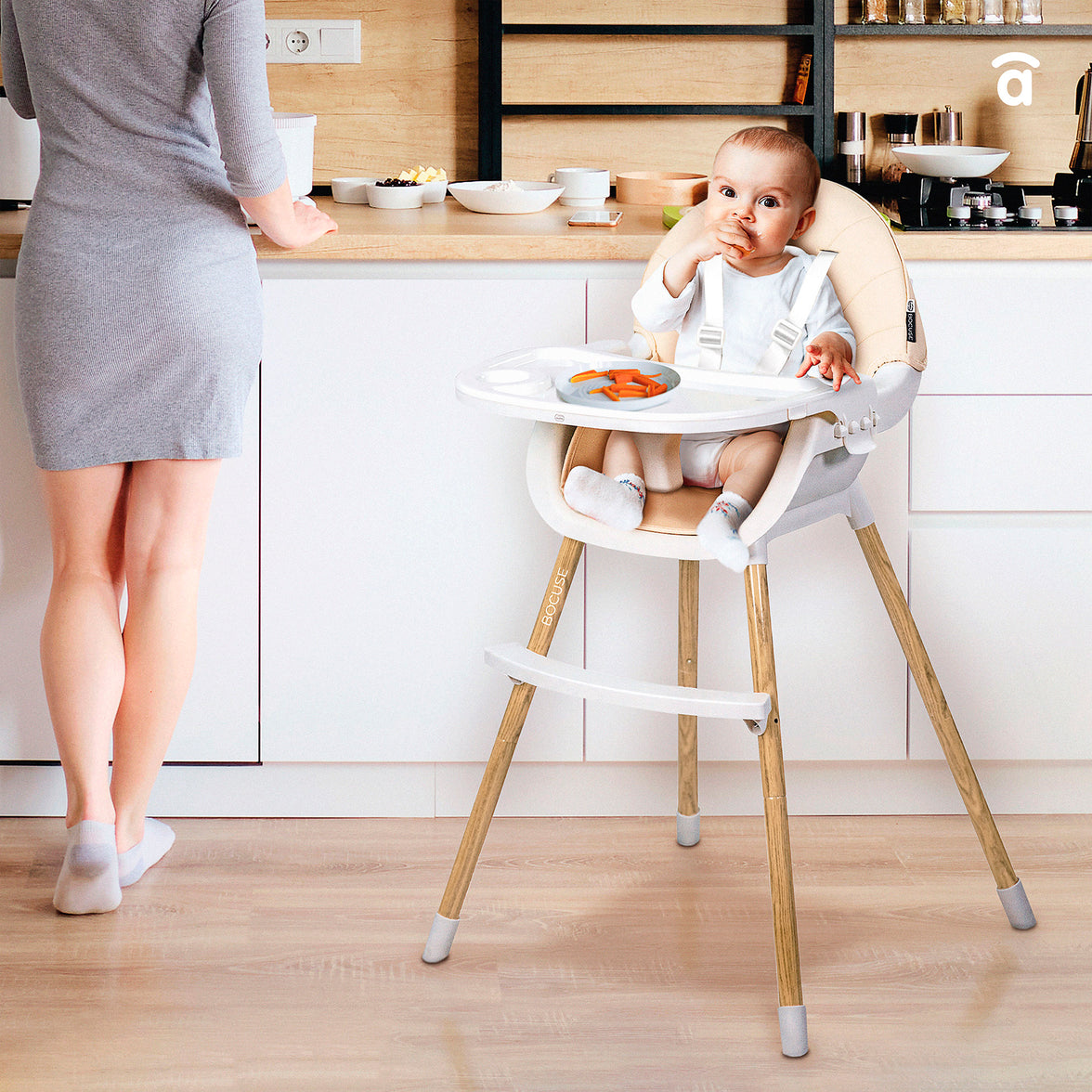 Bocuse 2-in-1 high chair