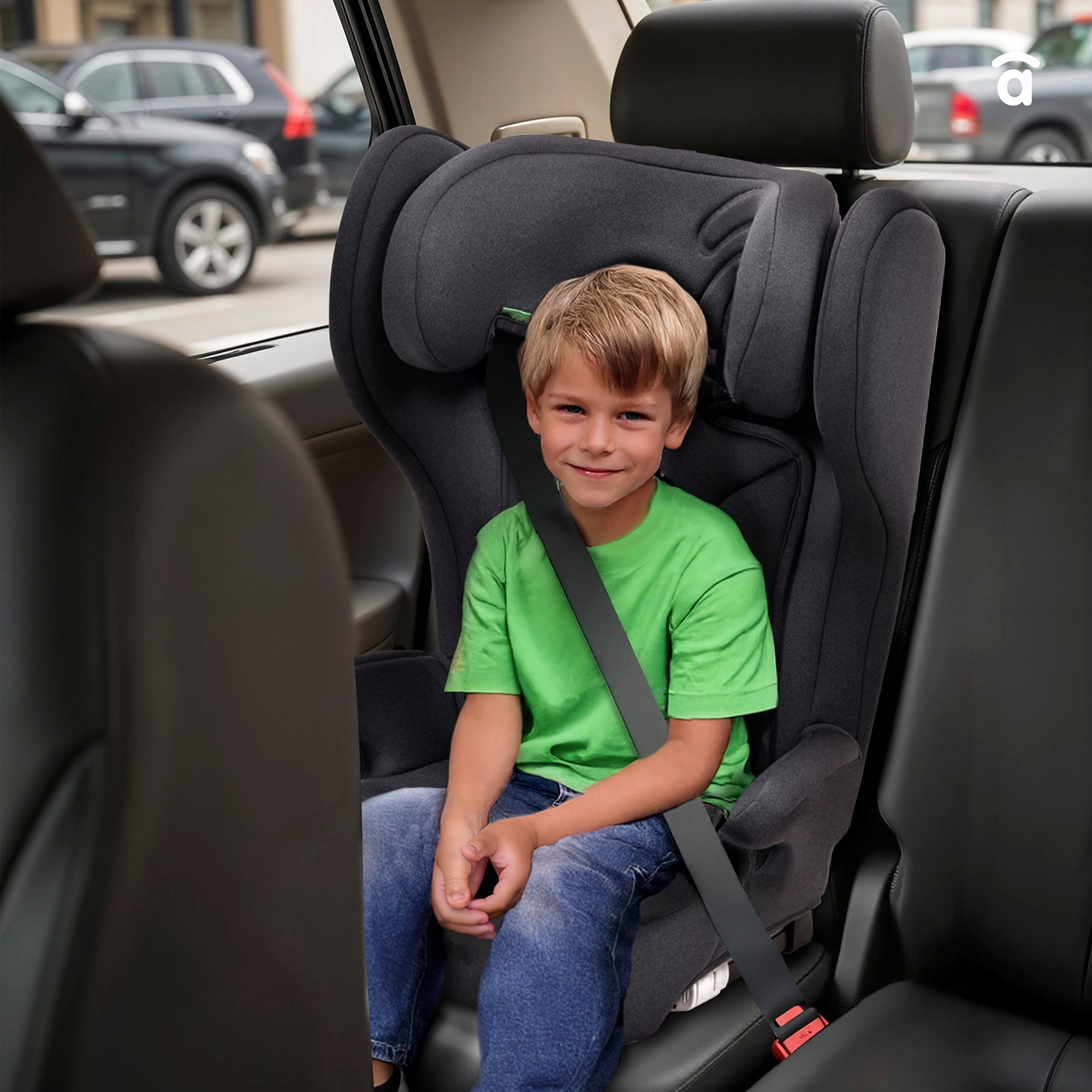 Kipling black car seat
