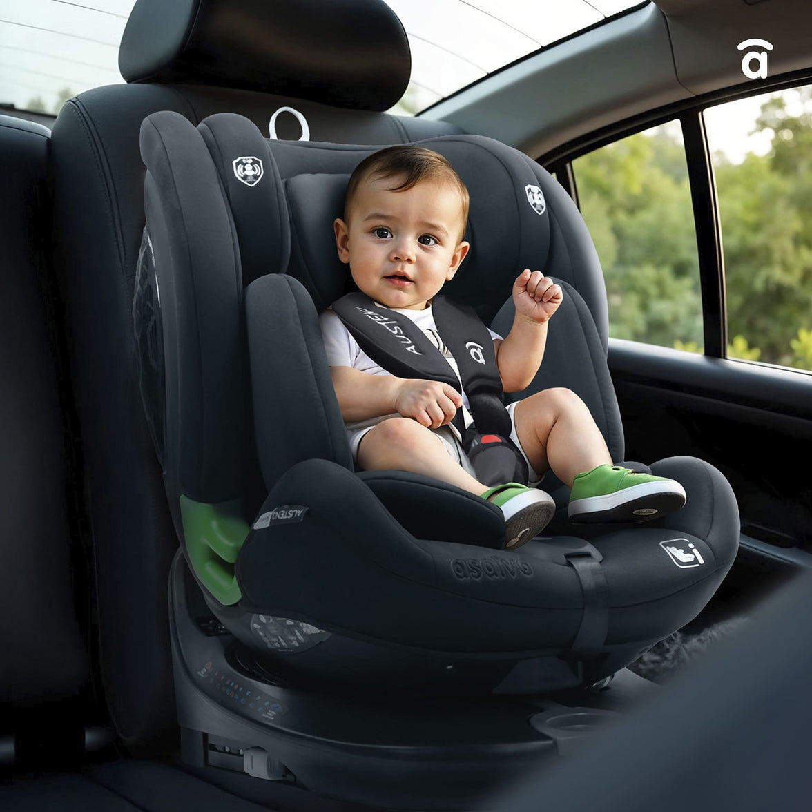 Silla de Auto Austen 3 Negra