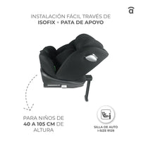 Silla de auto Tolkien negro